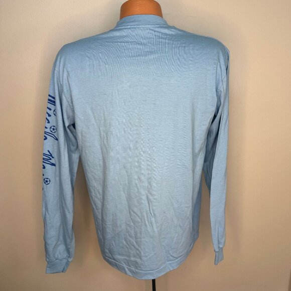 Vintage 1980s Memphis Americans Long Sleeve T-Shirt, Screen Stars Size L, Soccer - Picture 3 of 4